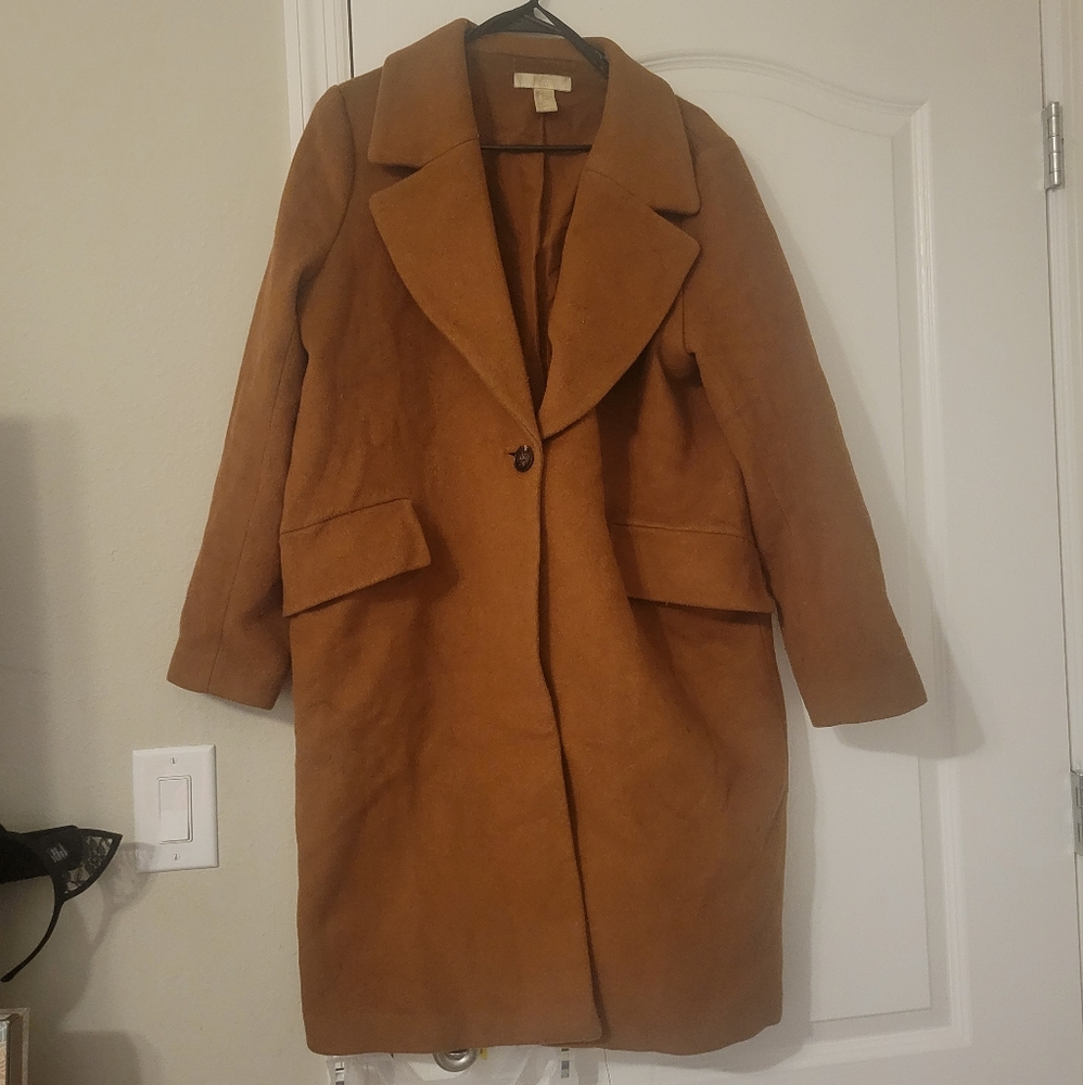 Thick wool coat